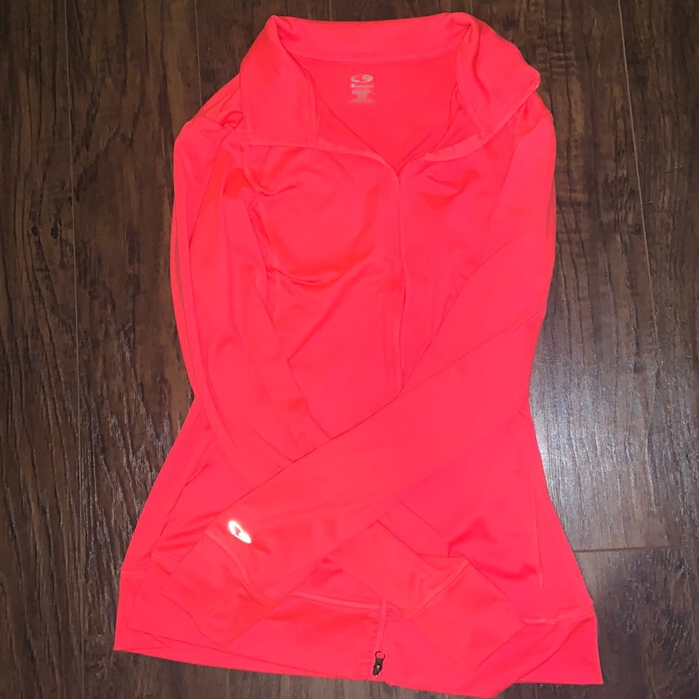 Coral champion short jacket. Size womens S